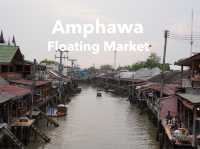 ตลาดน้ำอัมพวา Amphawa Floating Market
