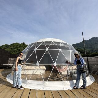 【히로시마】최고에요, 리조트 글램핑.