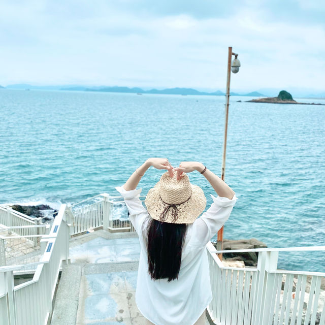 以為在濟州 最美海濱棧道 