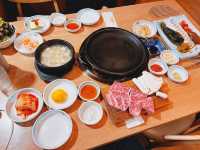 소고기를 불🔥쇼 보며 먹을수 있는 남포동 맛집 조선의한우