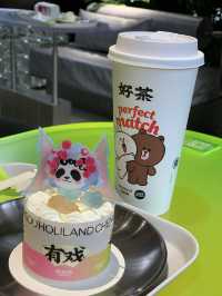 四川變臉臉譜為靈感的蛋糕和可愛的熊貓造型蛋糕