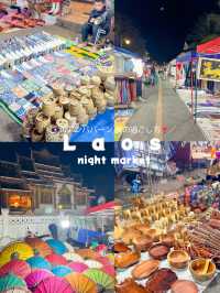 【🇱🇦ラオス】ルアンパバーンの夜はナイトマーケットに行けば間違いなし❣️