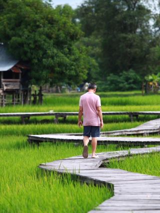 พิกัดลับใบเสมาโบราณ กลางทุ่งนา เต่างอย สกลนคร