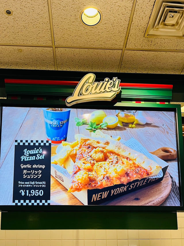 ร้านพิซซ่าใน USJ : Louie's N.Y. Pizza Parlor