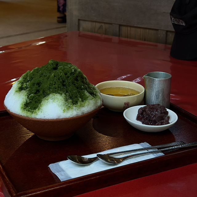 🇯🇵下鴨神社必訪的抹茶冰🍵✨夏天需要它呀🫶🏻