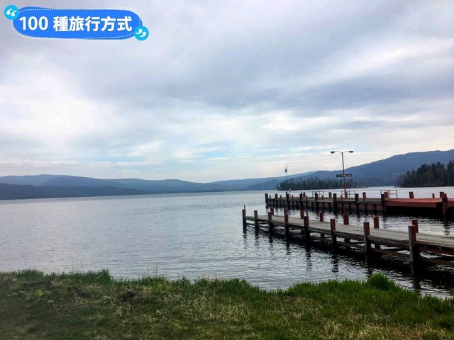 日本北海道-觀賞稀有綠球澡的火山湖泊：阿寒湖