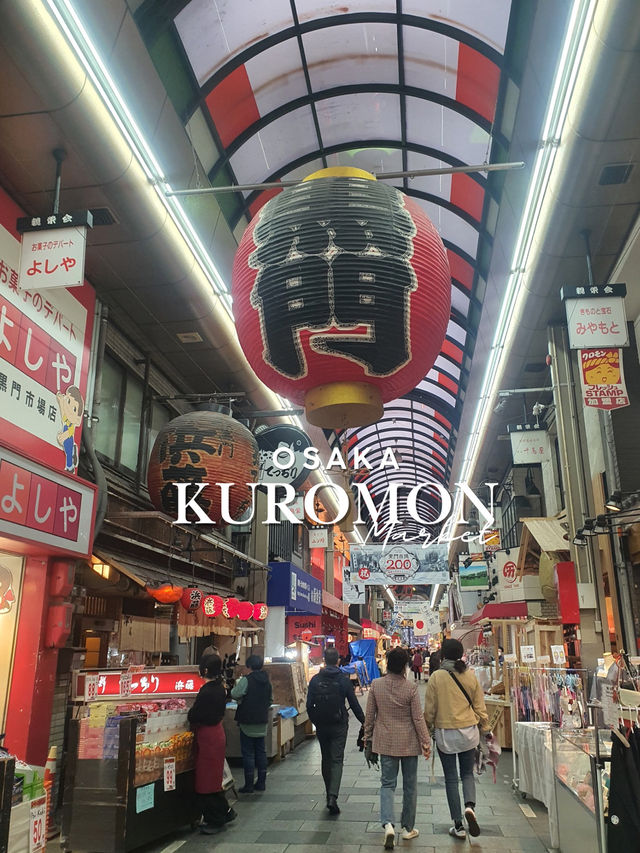 🪅Osaka Kuromon Market