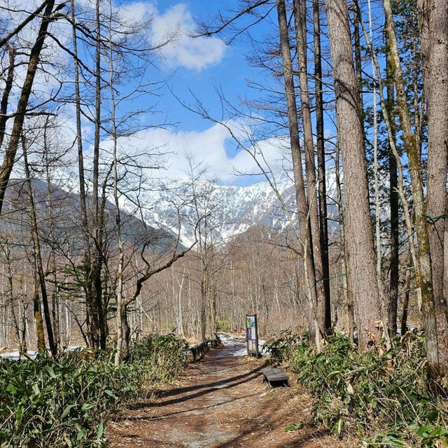 上高地絕美景緻，穗高連峰壯麗山景。