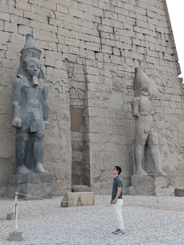Luxor Temple บรรยากาศ 2 เวลา พระอาทิตย์ตก