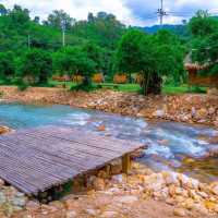 ลานกางเต็นท์ และที่พักติดริมน้ำสระบุรี