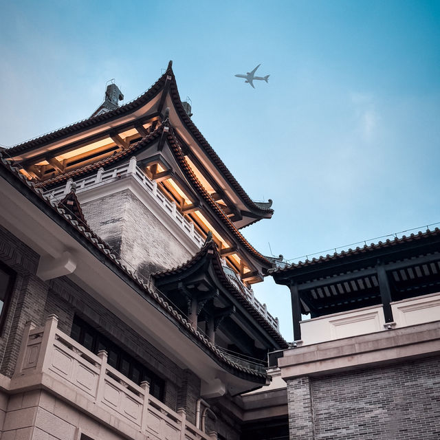 จุดถ่ายรูปสะพานพระจันทร์เสี้ยว YongQingFang