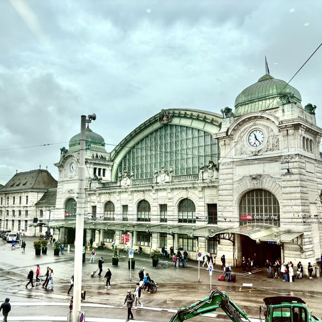 🇨🇭 【スイス】ヨーロッパ最大の国境駅🚉バーゼルSBB駅！