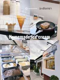 คาเฟ่ไอศกรีมโฮมเมด รสชาติเยอะ อร่อยๆ ที่ฉะเชิงเทรา