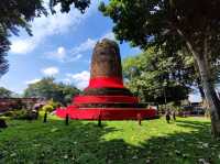 พามาสักการะ ช้างศึก ม้าศึก คู่บารมีพระนางจามเทวี