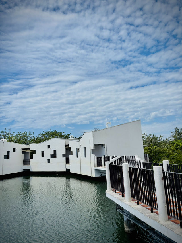 台江國家公園漫遊 🌳☁️ 水上建築的寧靜 