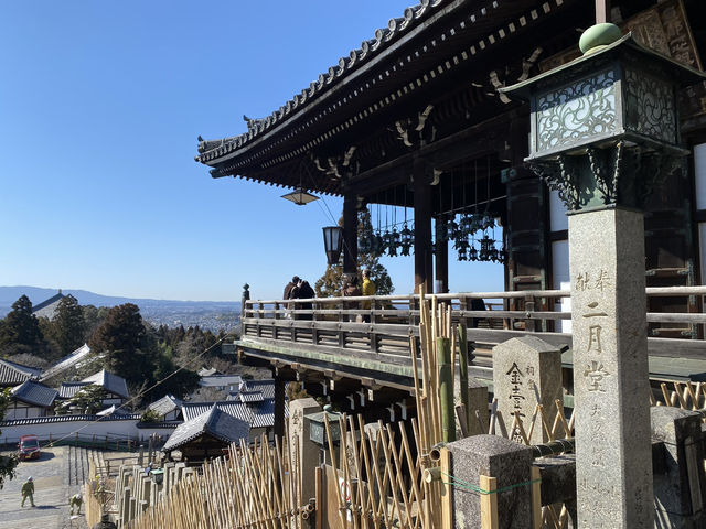 《二月堂的冬日陽光》
