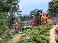 濃縮廣島四季美景，楓紅如畫的縮景園