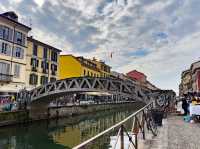【運河沿いの街歩きが楽しい】ナビリオ・グランデ運河（Naviglio Grande）🚤☕