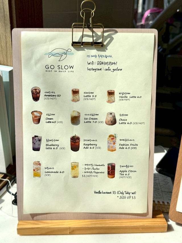 釜山｜溫暖系咖啡廳海雲台Go Slow慢生活系咖啡廳☕ 美到忘記時間！
