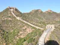 Walking the Great Wall at Jinshanling