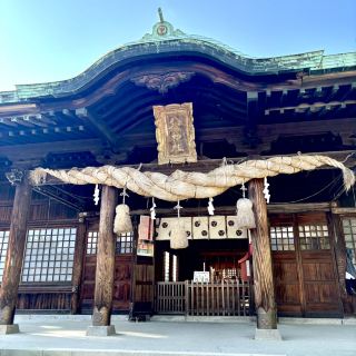 🇯🇵 [Ehime Prefecture] Hachiman Shrine with its spacious grounds (^^)