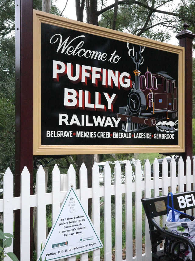 🚂✨ 乘坐墨爾本的Puffing Billy小火車