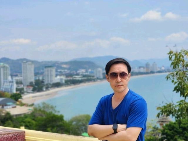 ไหว้พระริมทะเล🙏 สูดลมหายใจให้เต็มปอดที่หัวหิน 🌊