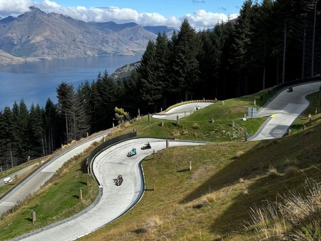 🇳🇿鈕西蘭 皇后天空鎮纜車 + 超好玩 Sky Luge 滑車體驗 🚠