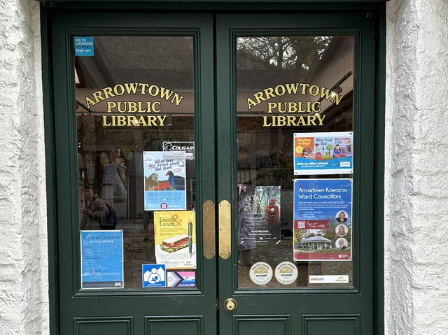 Arrowtown Library with old world charm and modern service