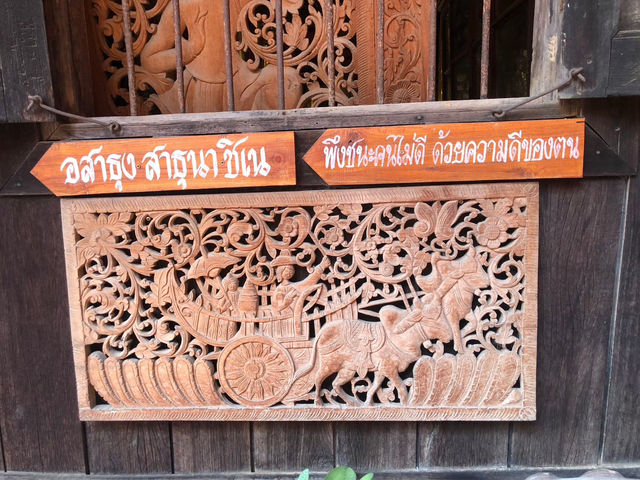 วัดเก่าแก่ศิลปะพม่า หนึ่งเดียวในเชียงคำ