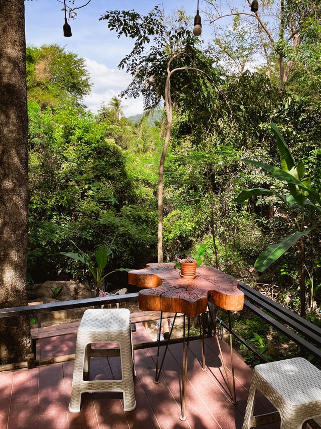 🍃 คาเฟ่ลับริมน้ำตก บางพระ ศรีราชา 🌿 