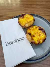 氹仔Bamboo-澳門必試新派蛋撻，香脆的酥皮和香滑的蛋漿