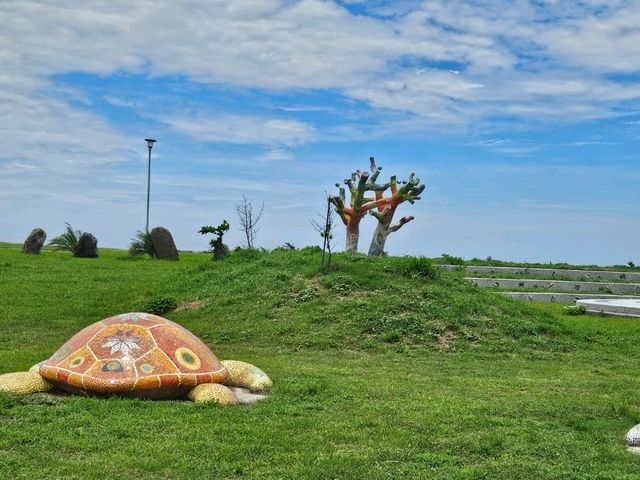 碧海藍天的好去處～台東海濱公園