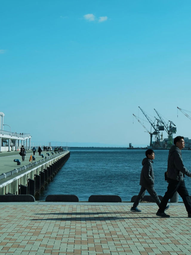 【メリケンパーク】海風とアートが心地よい、神戸の開放感あふれる港旅🚶‍♀️✨