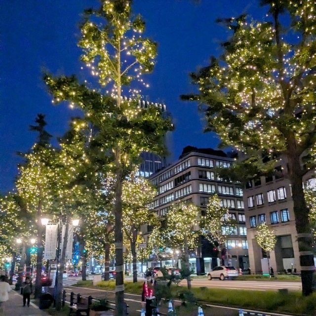大阪 | 御堂筋點燈，2025光之饗宴
