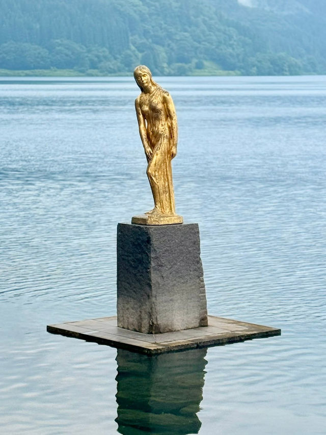 💙 Lake Tazawako: Japan’s Deepest Blue & the Golden Dragon’s Legend!