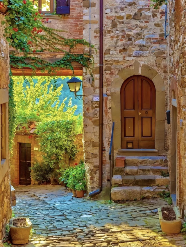 Montefioralle💐是你心中的油畫小鎮嗎