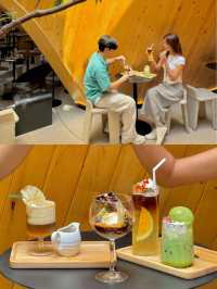 คาเฟ่ Modern ชลบุรี  Mood ดี Coffee เริ่ด ☕️🌳