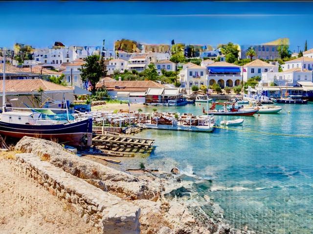 融入藝術氛圍的斯佩察島 (Spetses)