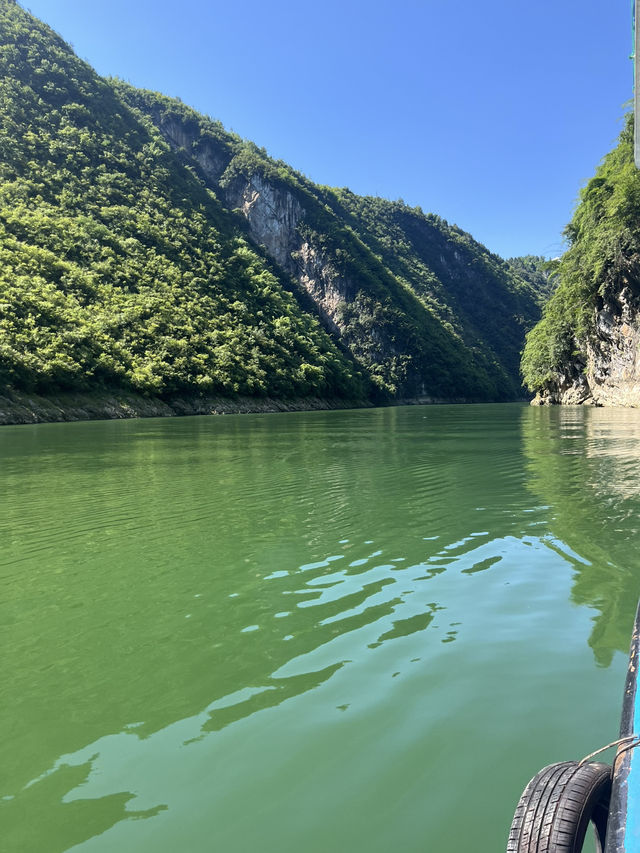 烏江畫廊遊船之旅（景色還行但回重慶路途遠）