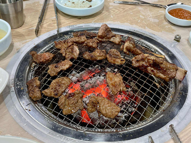 【韓国・唐津市】トンヘ炭火カルビ（동해숯불갈비）