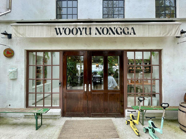 【韓国・唐津市】アグロランド・テシン牧場のカフェ・ウユノンガ　