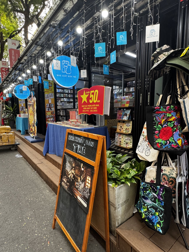 Bookstreet in Ho Chi Minh