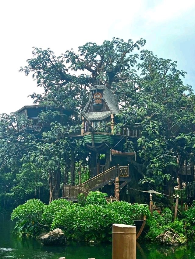 Swing into Tarzan’s World in Hong Kong Disneyland