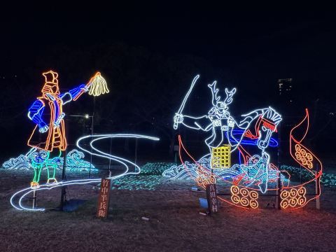 Japan Kansai Wide Area Eight-Day Tour | Osaka Castle Light Show