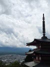 淺間神社的霧中相見🏔與富士山的未完之約⛰️