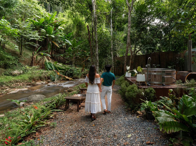 นอนรถบ้านกลางป่า แช่อ่างน้ำอุ่นริมลำธาร เชียงใหม่ นอนรถบ้านกลางป่า แช่อ่างน้ำอุ่นริมลำธาร เชียงใหม่
