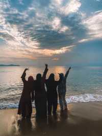 Chasing Sunrise and Sea Breeze at Marang Beach 🫧✨