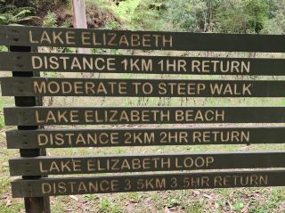 เส้นทางเดินรอบทะเลสาบเอลิซาเบธ