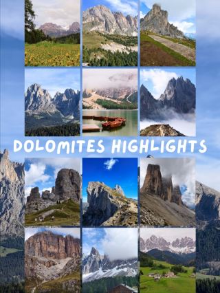 12 Dolomites Highlight